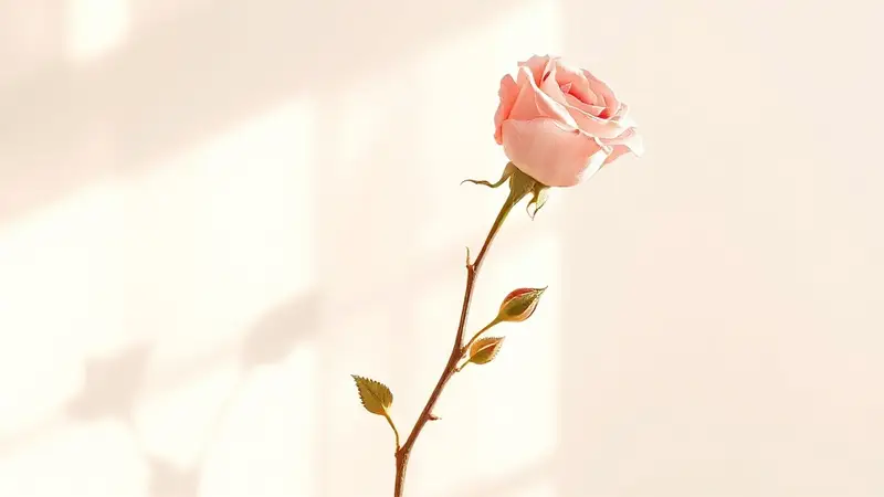رسم توضيحي هادئ يعبّر عن الحب والتعلّق
